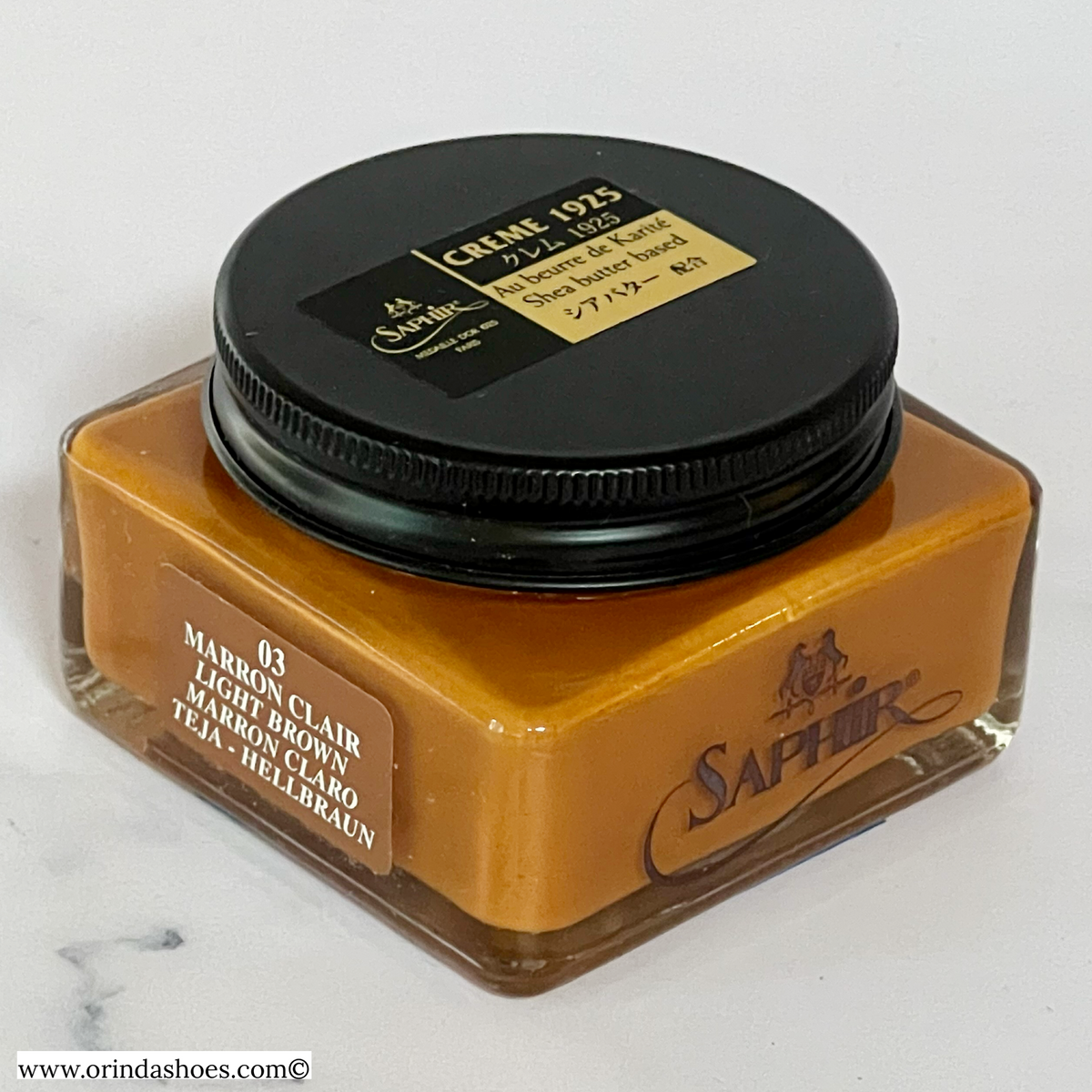Saphir Médaille d'Or Crème 1925 – Orinda Shoes Saphir Médaille d'Or Crème 1925 – Orinda Shoes